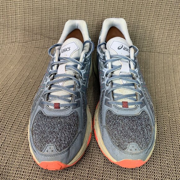 Asics Gel-Venture 6 Womens Size 10 Gray & Orange Running Shoes - Picture 2 of 9